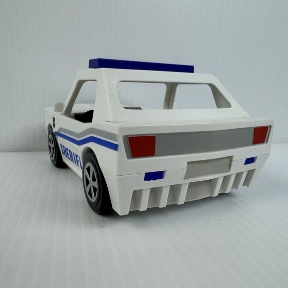 Roblox Neighborhood of Robloxia Patrol Car Toy Sheriff Police White Jazwares - Picture 3 of 9